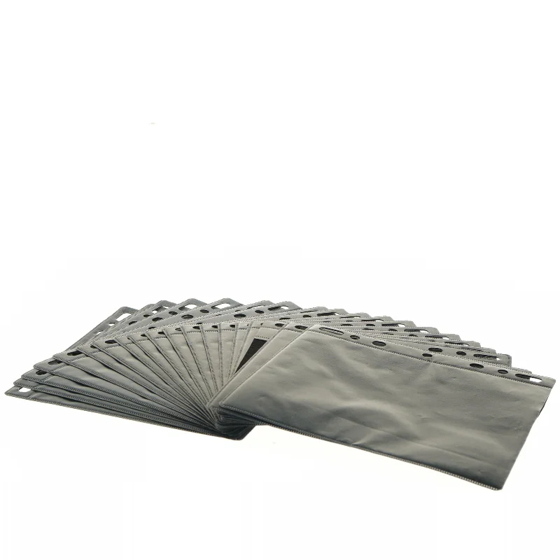 Plastlommer med huller (str. 19x17,5 cm, 19 styk cm)