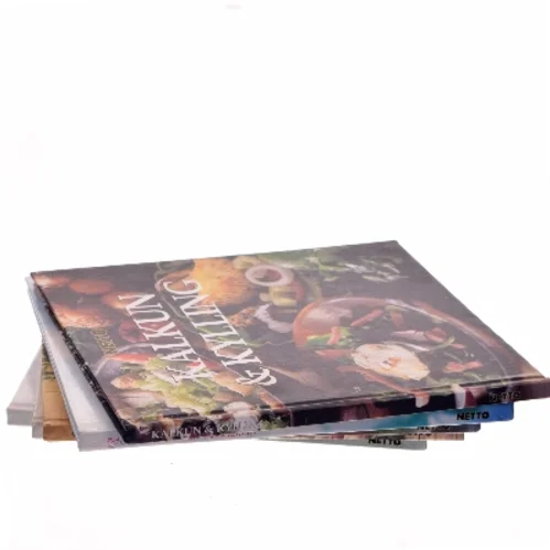 5 Nye nettobøger bl.a Den nemme & lette kogebog (Bog)