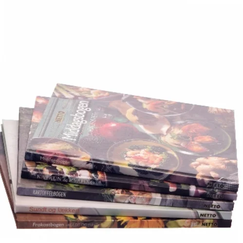 6 Nye nettobøger bl.a Middagsbogen : dagens ret af NETTO (Bog)