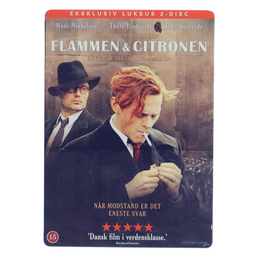 Flammen & Citronen med Mads Mikkelsen (DVD)
