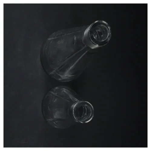 To karafler med metaltop fra Rosendahl (str. 33 og 25 cm)