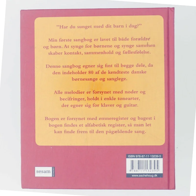Min første sangbog af Klaus Brinch (Bog)