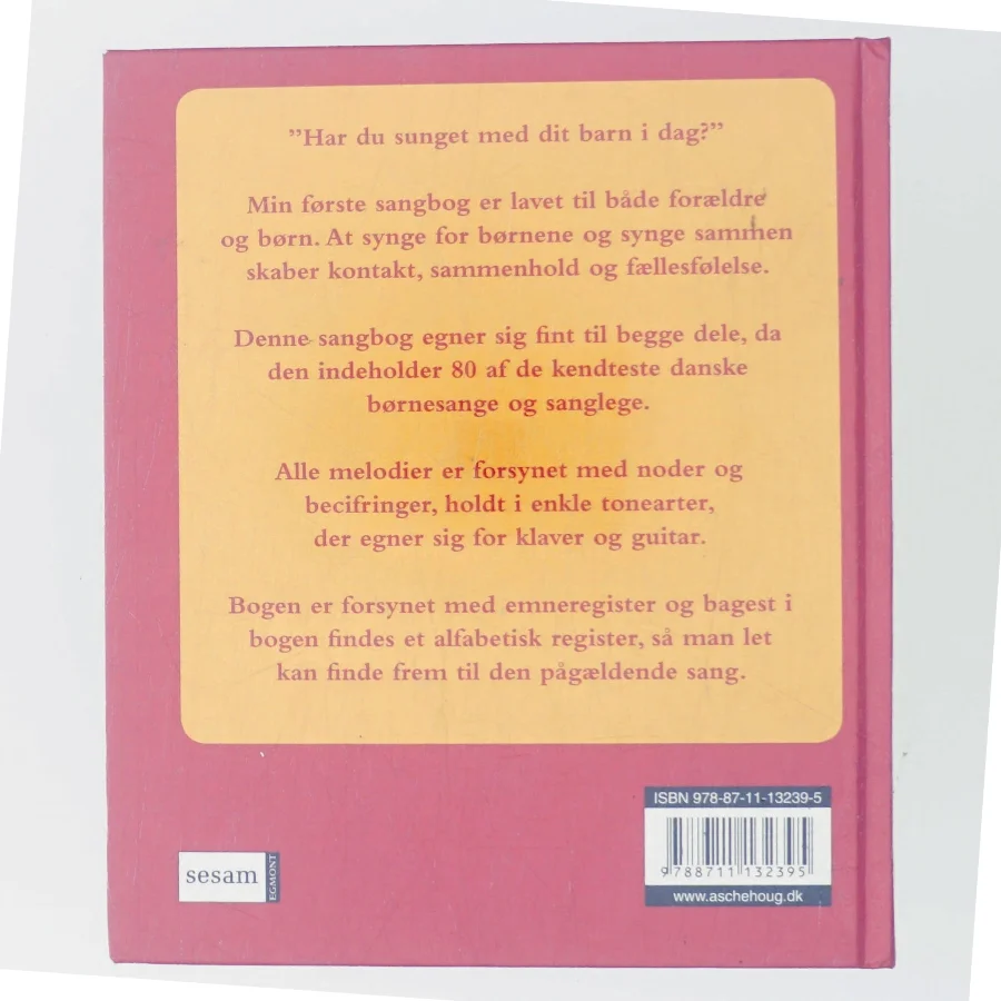 Min første sangbog af Klaus Brinch (Bog)