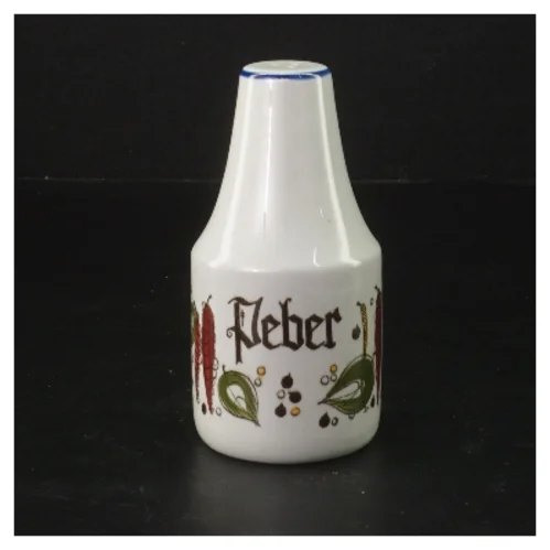 Peber bøsse fra Knabstrup (str. 11 cm)