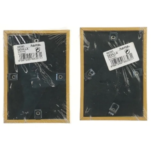Nye Metal billedrammer 9x13 cm fra hama (str. 2 styk, 9x13 cm)