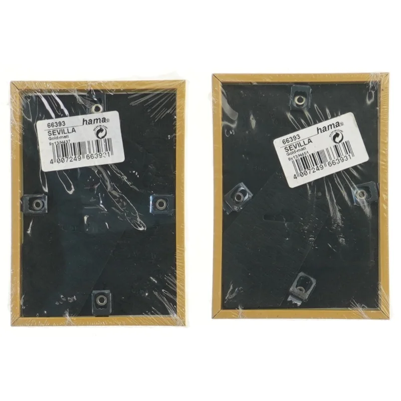 Nye Metal billedrammer 9x13 cm fra hama (str. 2 styk, 9x13 cm)