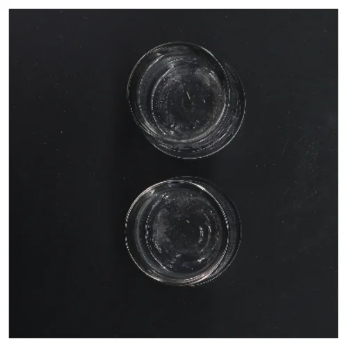  glasstager med sølvkant fra lene bjerre(str. Ø 6,5x7 cm)