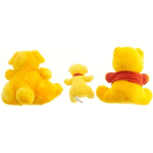 Winnie the Pooh og venner bamser (str. 16, 24 og 22 cm)
