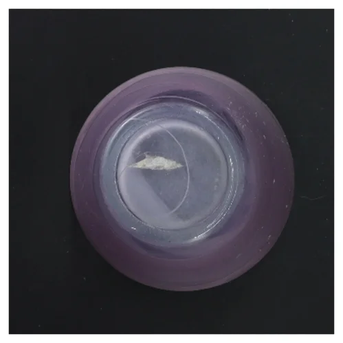 Lilla glasvase/urtepotteskjuler (str. Ø 10xh 9,5 cm)