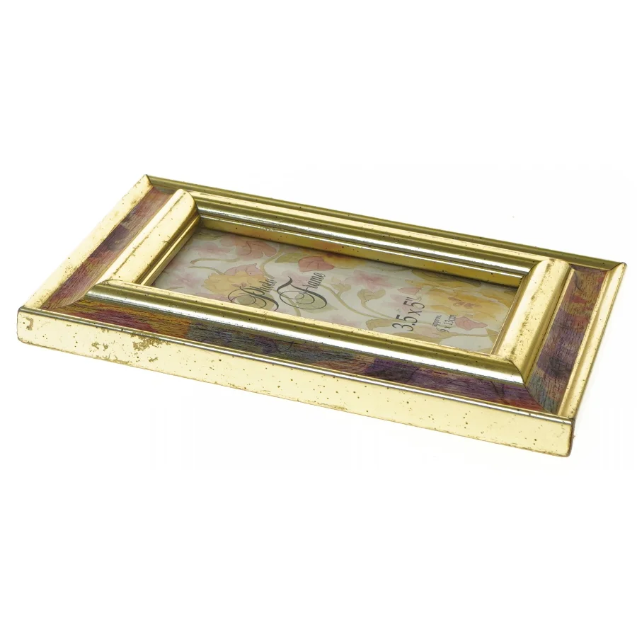 Billede ramme i guld (str. 9x13 cm)