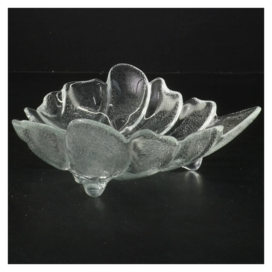 Glas fad fra holmegaard (str. Ø 20,5 cm)