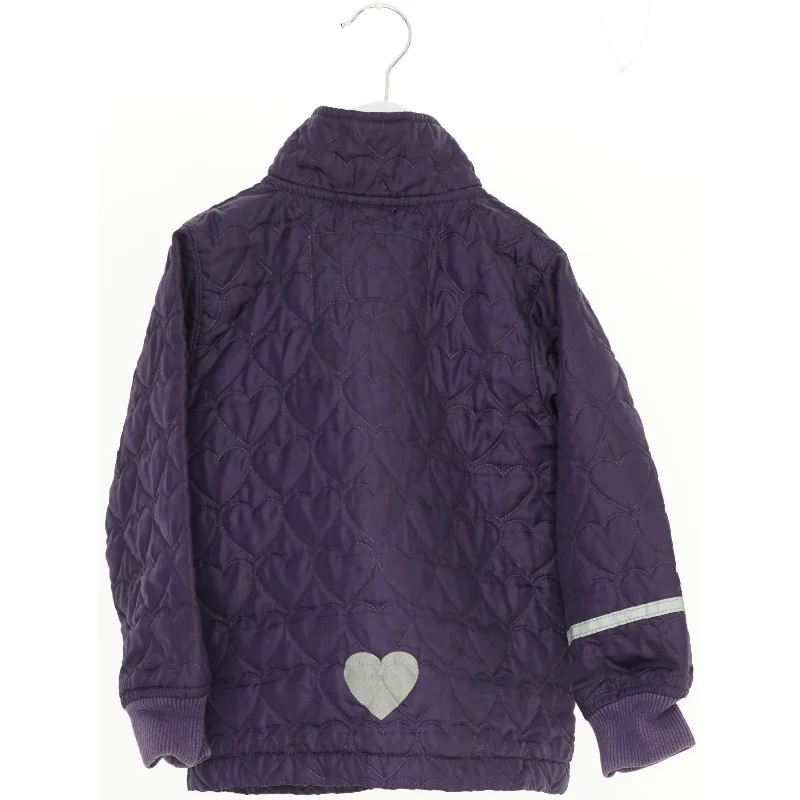 Vatteret jakke med hjerte design fra Pretty Sille (str. 110)