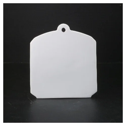 Vægmonteret krukke med træ låg (str. 16x17x11 cm)