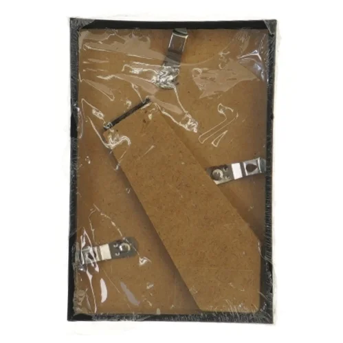 Sort billedramme 10x15 cm (str. 10x15 cm)