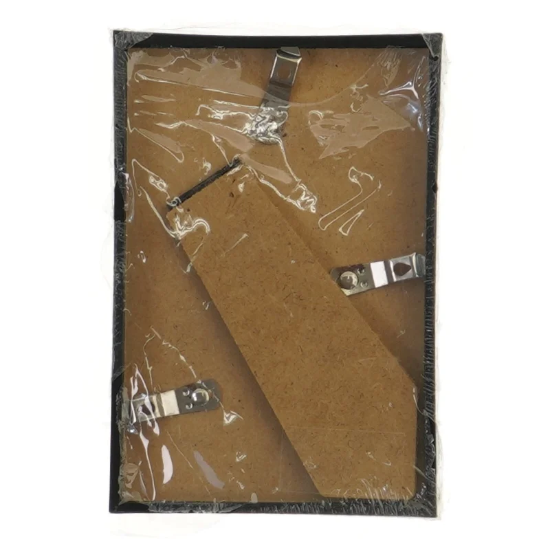 Sort billedramme 10x15 cm (str. 10x15 cm)