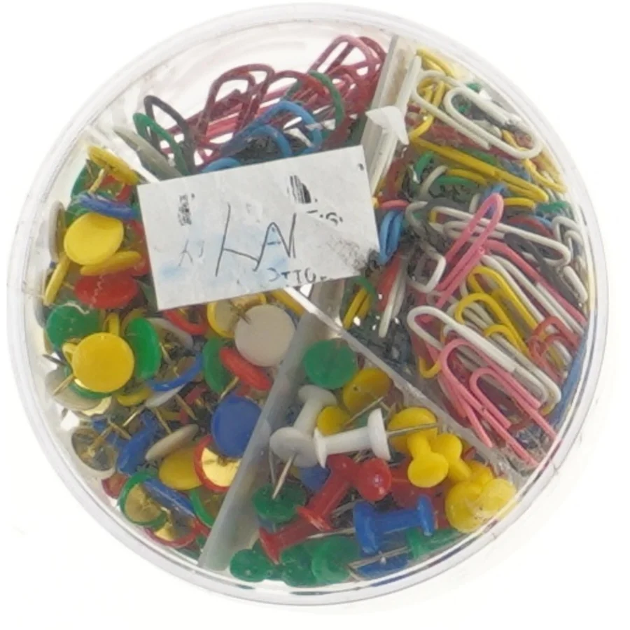 Bord, kontor tilbehør sæt fra Lidl (str. Ø 10 cm)