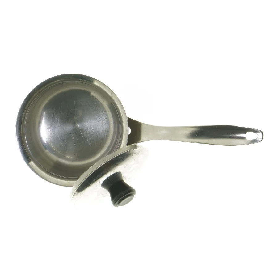 Kobbersaucegryde med låg (str. Ø 10 cm)