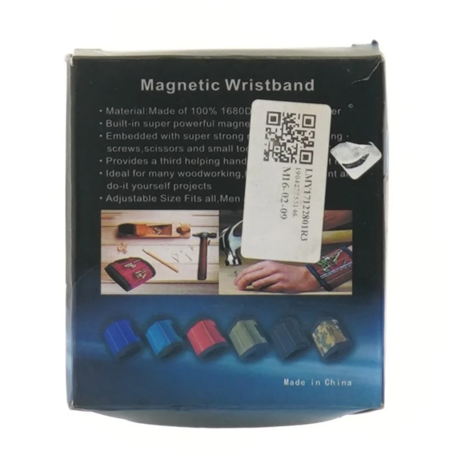 NytMagnetisk armbånd til værktøj (str. 10,5x9 cm)