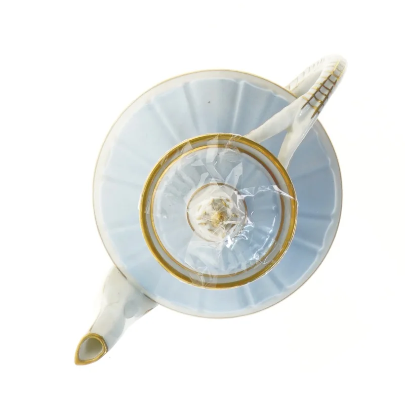 Porcelæn kande med blomsterdesign fra B&G (str. 20x23 cm)