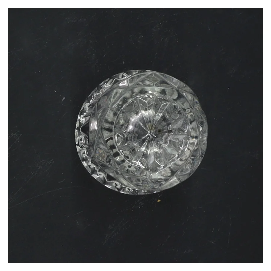 Glas krystal vase (str.  7,5 cm)