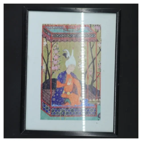 Billede med ramme (str. 25x19x1 cm)