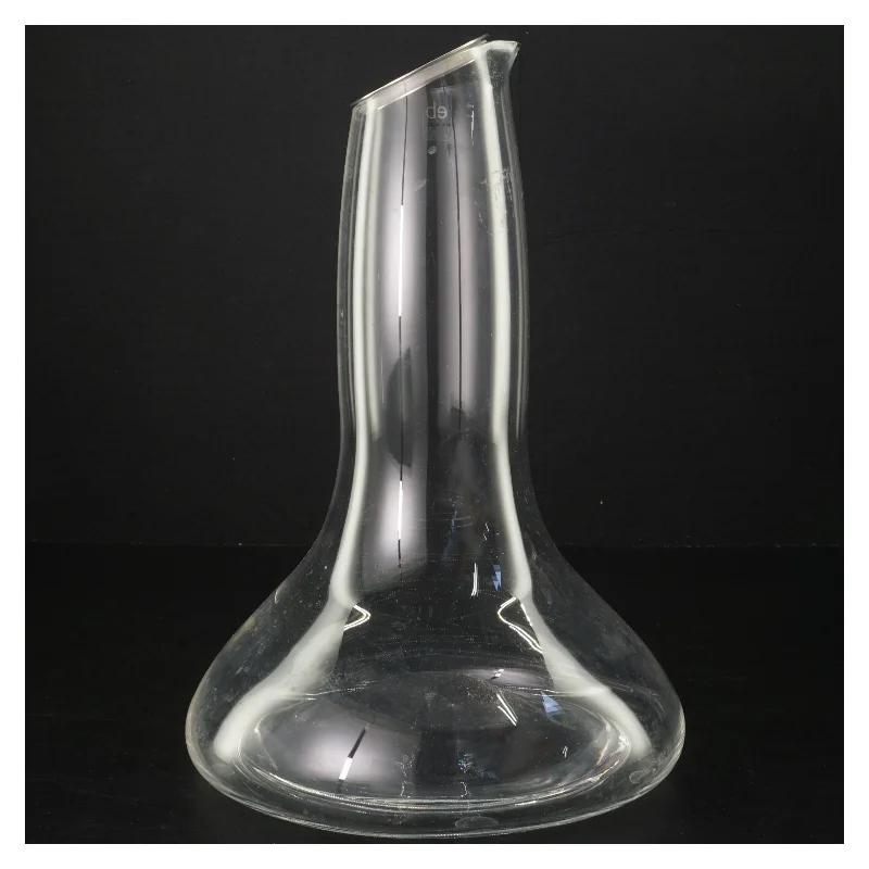 Glas karaffel fra holmegaard med hældetud fra Eb (str. 30 cm)