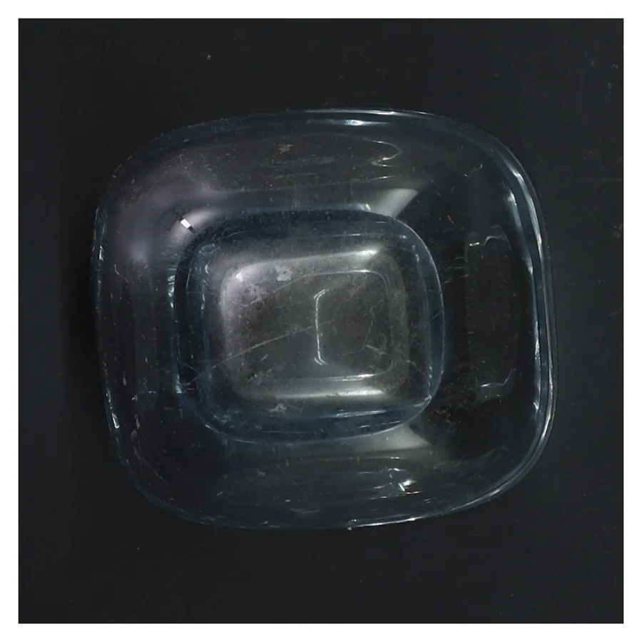 Glasvase (str. 10,5x9 cm)fra holmegaard 