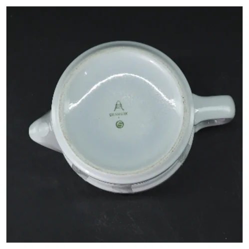 Porcelæn tekande fra blå kant(str. 12,5 cm) fra aluminia