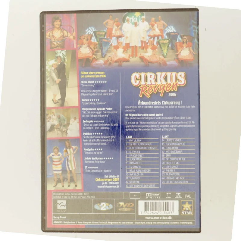 Cirkus Revyen 2006 med Henrik Lykkegaard (DVD)