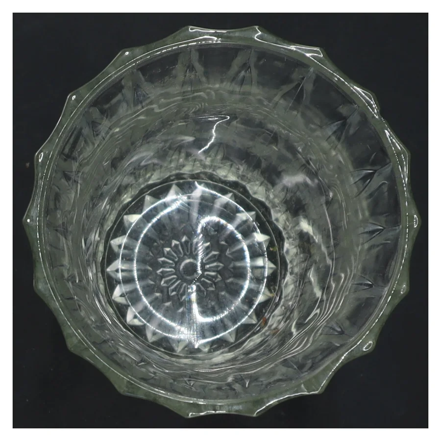 Glasvase (str. Ø 10x17 cm)
