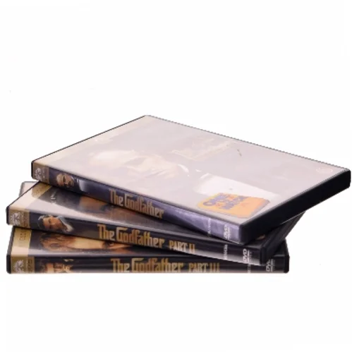 3 stk DVD Godfather, the med Marlon Brando (DVD)