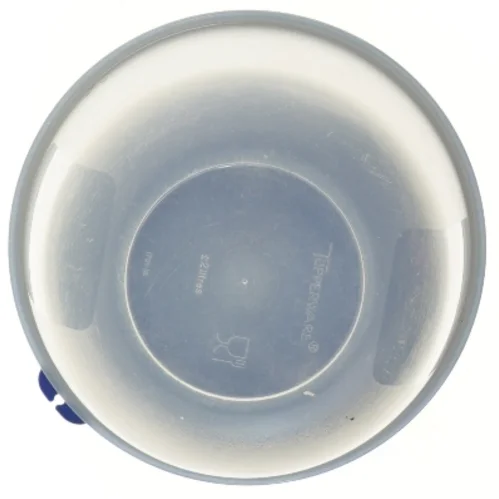 Tupperware plastikkrukke med låg fra Tupperware (str. Ø 20 cm)