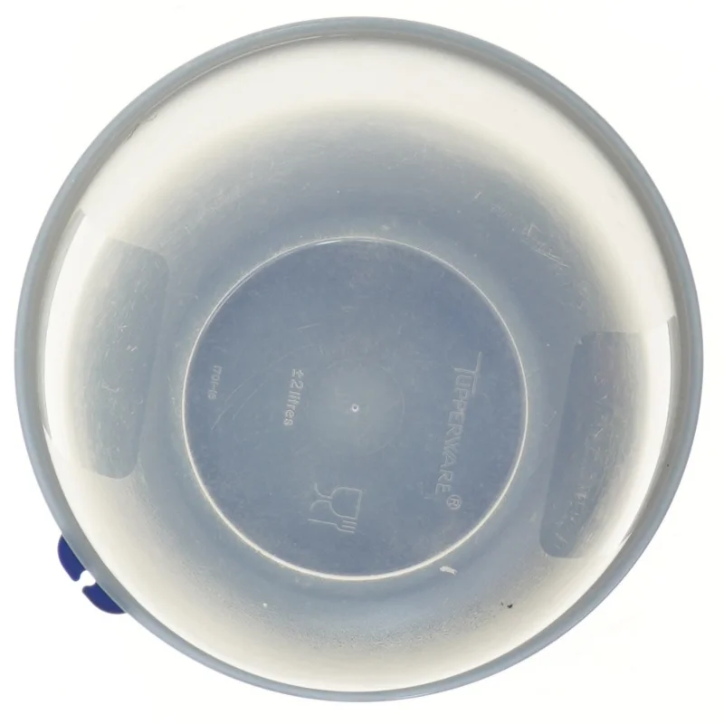 Tupperware plastikkrukke med låg fra Tupperware (str. Ø 20 cm)