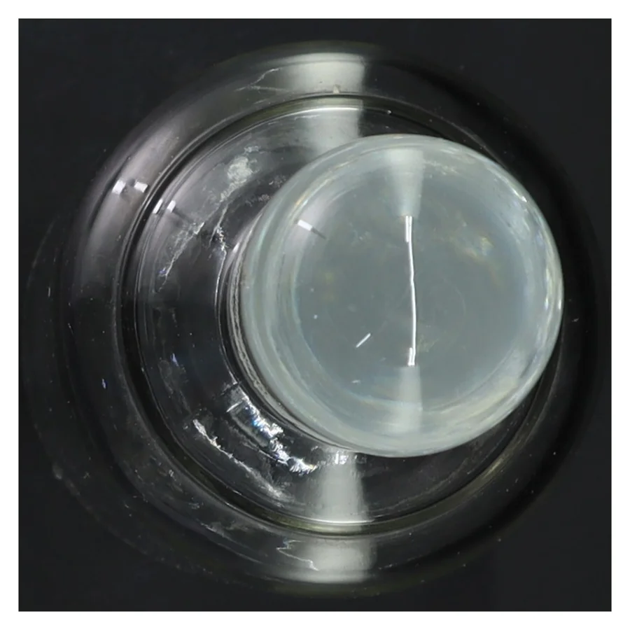 Glaskaraffel med prop (str. 24 cm)