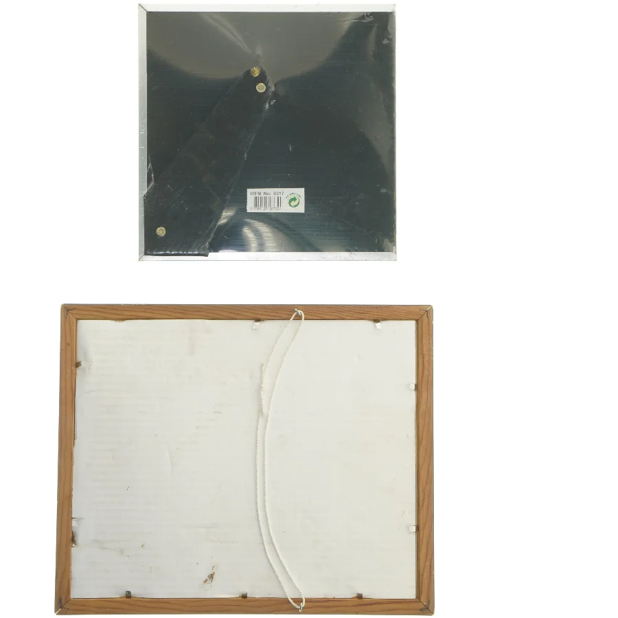 To billedrammer (str. 33x27 & 23x23 cm)