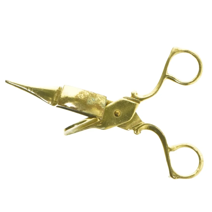 Antik lyseslukker (str. 16x6 cm)