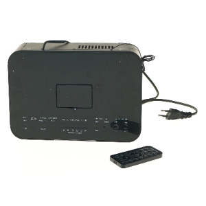 Silvercrest clock radio med fjernbetjening fra Silvercrest (str. 17x23,5x8 cm)