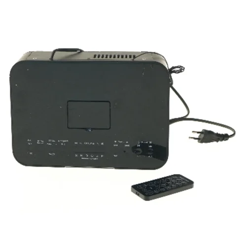Silvercrest clock radio med fjernbetjening fra Silvercrest (str. 17x23,5x8 cm)