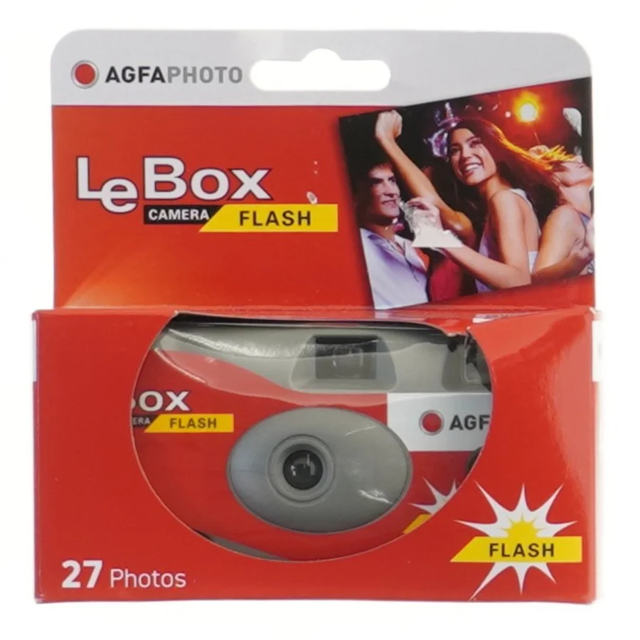 Nyt Engangskamera med flash (str. 12,5x6 cm)