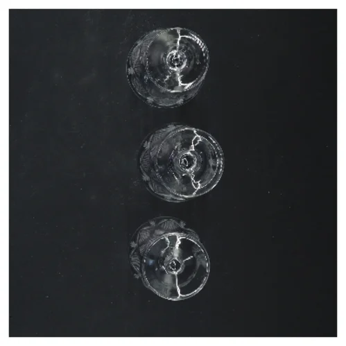 Krystalglas 3 stykker 8 cm (str. 3 styk, 8 cm)fra Wien antik