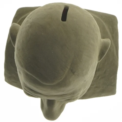 Keramik sparebøsse fra Bikuben (str. 11x18x14 cm)af Charles de Gaulle