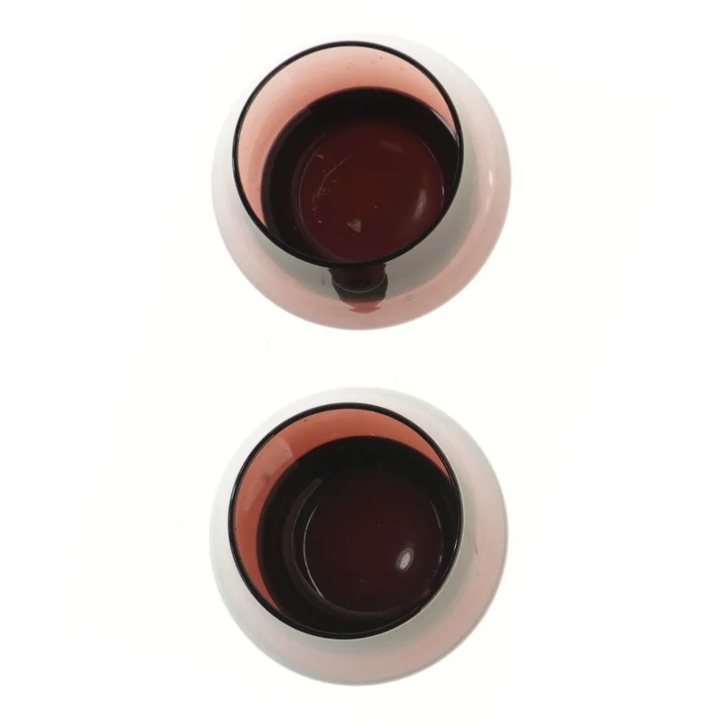 Røgglas lysestager (str. Ø 10 cm)