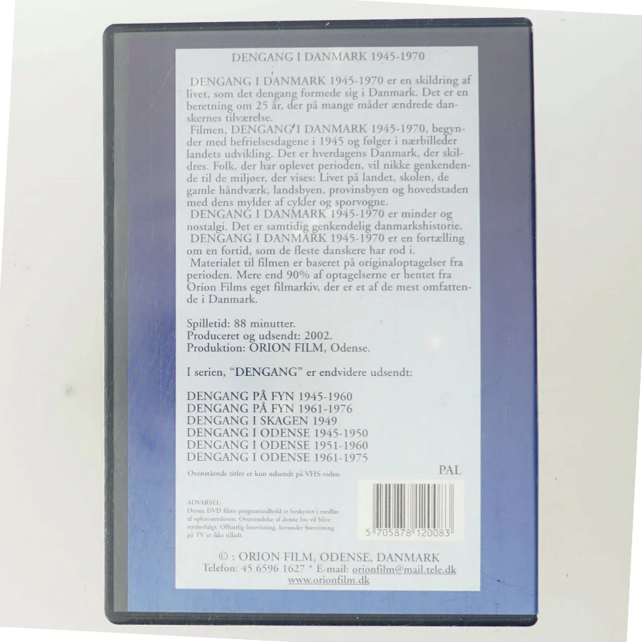 Dengang i Danmark 1945 - 1970 (DVD)