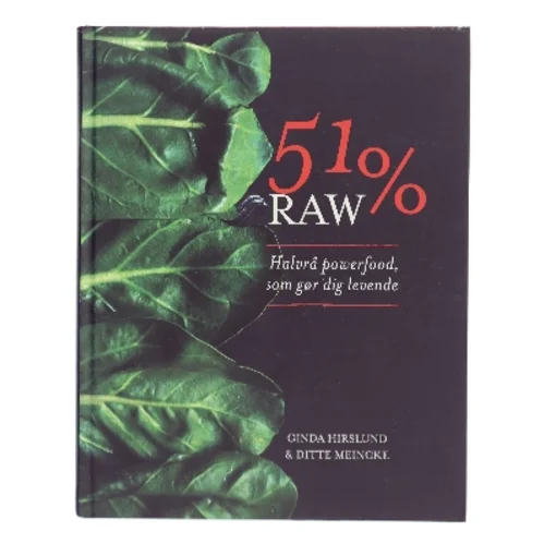 51% RAW af Ginda Hirsllund (Bog)