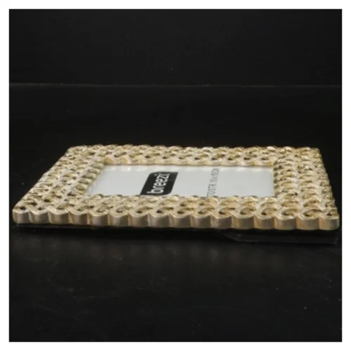 Fotoramme i flettet design (str. 22x16x1 cm)