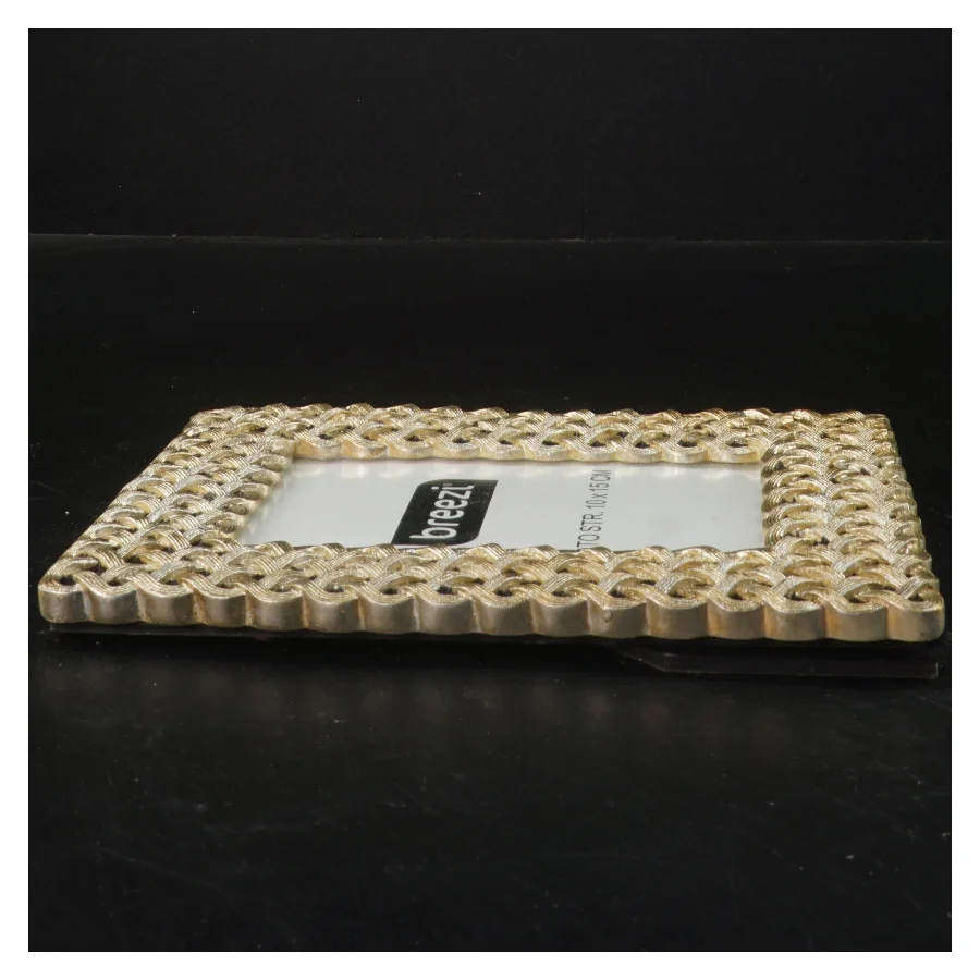 Fotoramme i flettet design (str. 22x16x1 cm)