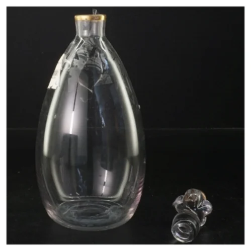 Glasflaske med prop (str. 26x10 cm)