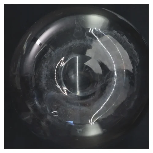 Glasflaske med prop (str. 26x10 cm)