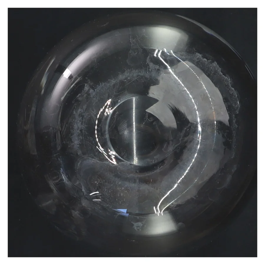 Glasflaske med prop (str. 26x10 cm)