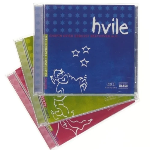 Børns Klassiske Favoritter CD-boks fra Naxos (str. 14x13 cm)